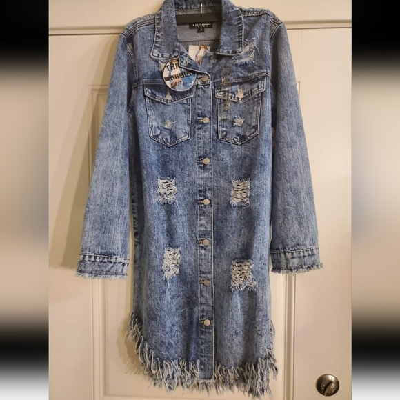 Dresses & Skirts - Distressed Denim